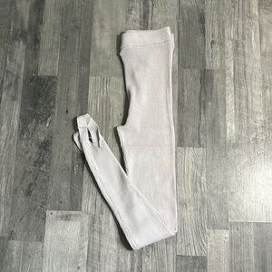 H&M Ribbed Women High Waist Fitness Basic Pants Casual Skinny Leggings.SM